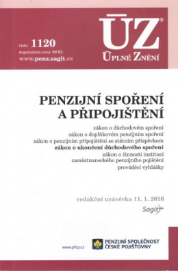 ÚZ č.1120 Penzijní spoření a připojištění 2016