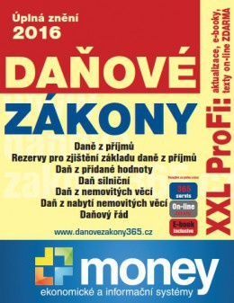 Daně z příjmů pro profesionály v paralelním znění (2015/2016) s komentářem změn