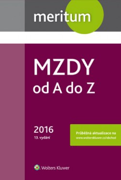 Meritum Mzdy od A do Z 2016