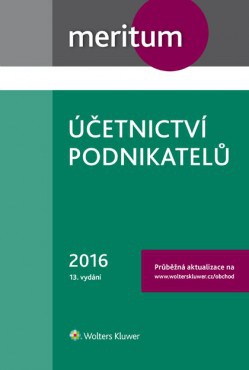 Meritum účetnictví podnikatelů 2016