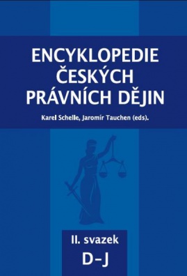 Encyklopedie českých právních dějin, II. svazek D-J