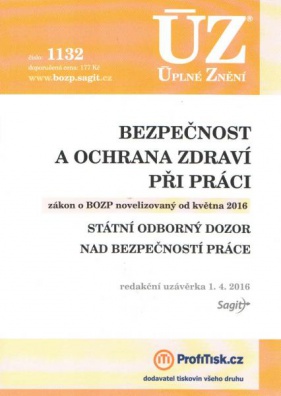 ÚZ č.1132 Bezpečnost a ochrana zdraví při práci 2016