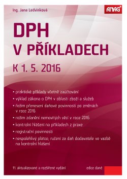 DPH v příkladech k 1. 5. 2016