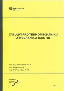 Tabulky pro termomechaniku a mechaniku tekutin