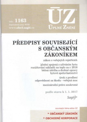 ÚZ č.1163 Předpisy související s NOZ 2017