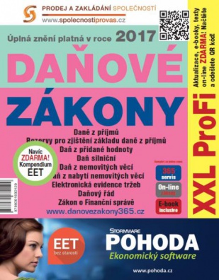 Daňové zákony 2017 XXL ProFi