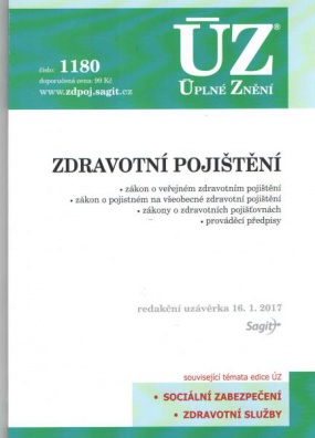 ÚZ č.1180 Zdravotní pojištění 2017