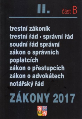 Zákony 2017 II. část B