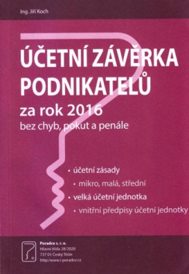 Účetní závěrka podnikatelů za rok 2016