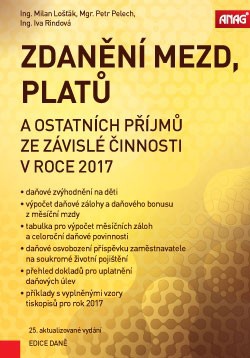 Zdanění mezd, platů a ostatních příjmů ze závislé činnosti v roce 2017