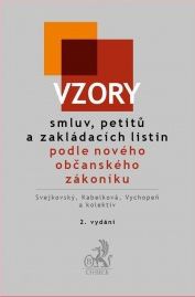 Vzory smluv, petitů a zakládacích listin podle nového občanského zákoníku, 2. vydání