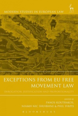 Exceptions from EU Free Movement Law