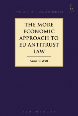 More Economic Approach to EU Antitrust Law