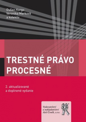 Trestné právo procesné, 2. vydanie