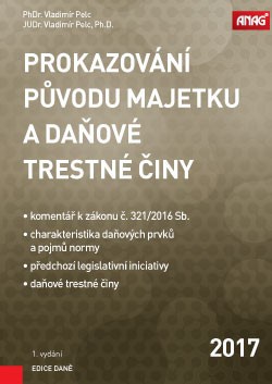 Prokazování původu majetku a daňové trestné činy