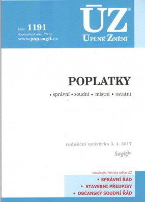 ÚZ č.1191 Poplatky 2017