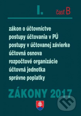 Zákony 2017 I. časť B