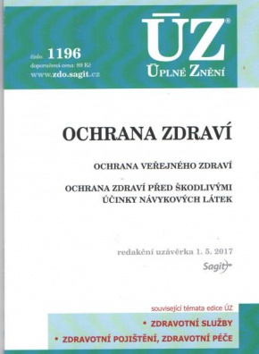 ÚZ č.1196 Ochrana zdraví 2017