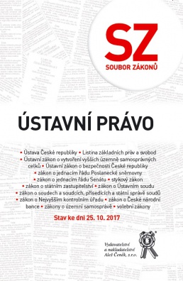 Soubor zákonů. Ústavní právo - Stav ke dni 25. 10. 2017