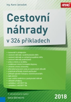 Cestovní náhrady v 326 příkladech 2018