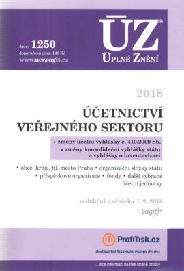 ÚZ č.1250 Účetnictví veřejného sektoru