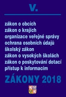 Zákony 2018 V.