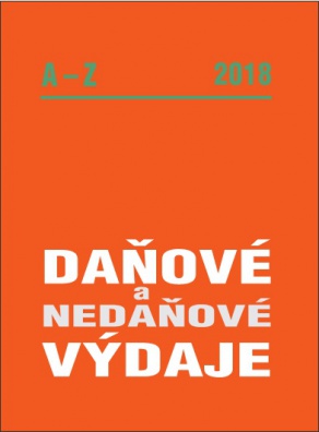 Daňové a nedaňové výdaje A-Z 2018