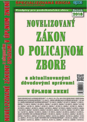 Novelizovaný zákon o policajnom zbore