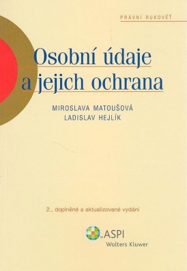 Osobní údaje a jejich ochrana, 2. vydání