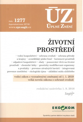 ÚZ č.1277 Životní prostředí