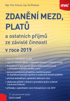 Zdanění mezd, platů a ostatních příjmů ze závislé činnosti 2019