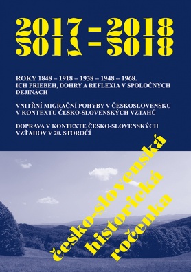 Česko-slovenská historická ročenka 2017 - 2018