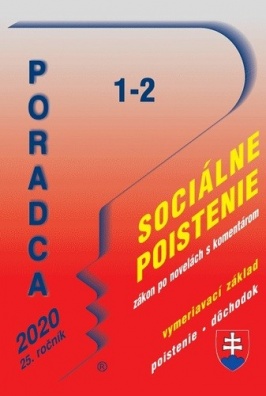 Poradca 1-2 2020 - Zákon o sociálnom poistení s komentárom