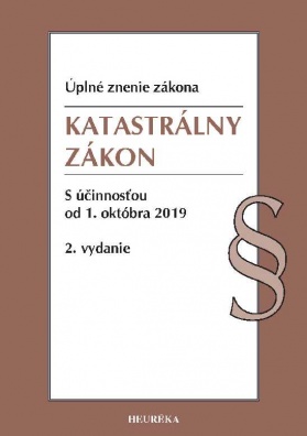 ÚZZ 2019 - Katastrálny zákon - 2. vydanie