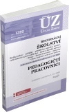 ÚZ č.1338 - Regionální školství, pedagogičtí pracovníci