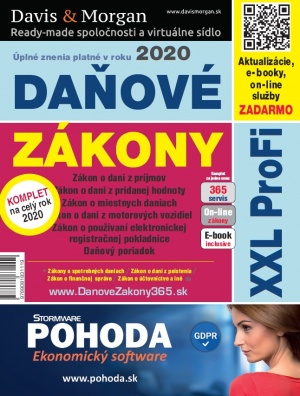 Daňové zákony 2020 SR XXL ProFi