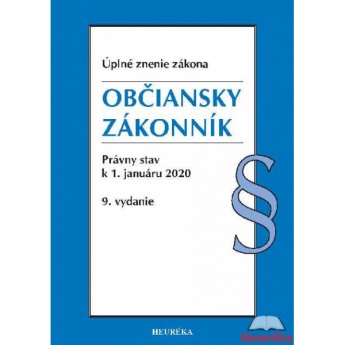 ÚZZ 2020 - Občiansky zákonník. 9. vyd.