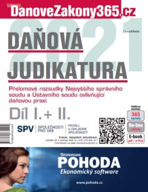 Daňová judikatura (I. a II. díl)