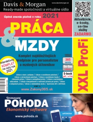 Práca a mzdy 2021 SR