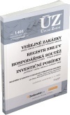 ÚZ č.1401 Veřejné zakázky, ochrana hospodářské soutěže, veřejná podpora, investiční pobídky, registr