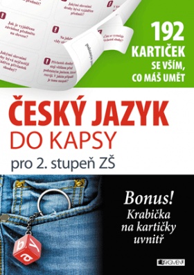 Český jazyk do kapsy pro 2. stup. ZŠ  (192 kartiček)