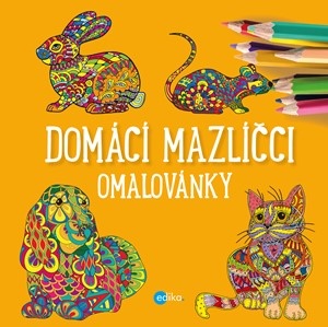 Domácí mazlíčci - omalovánky