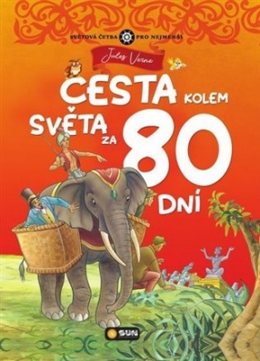 Cesta kolem světa za 80 dní - zjednodušená světová četba