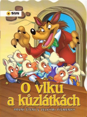 První čtení vel. písmena - O vlku a kůzlátkách