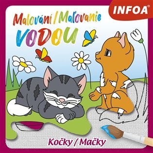 Malování, Maľovanie vodou – Kočky