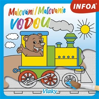 Malování, Maľovanie vodou – Vlaky