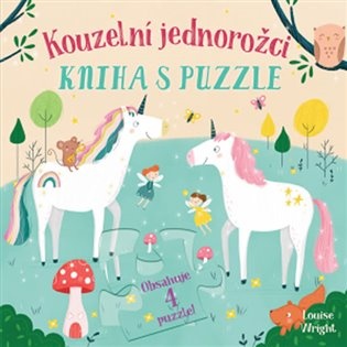 Kouzelní jednorožci - Kniha s puzzle