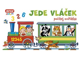 Jede vláček - Počítej zvířátka