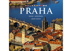 Praha letecky - střední/vícejazyčná