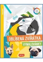 Oblíbená zvířátka - Vymalovánky